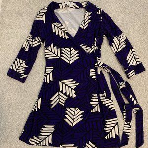 DVF Wrap Mini Dress